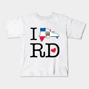 I LOVE RD (Dominican Republic) Kids T-Shirt